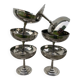 6 Rémy Letang stainless steel bowls
