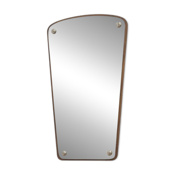 Miroir scandinave en teck