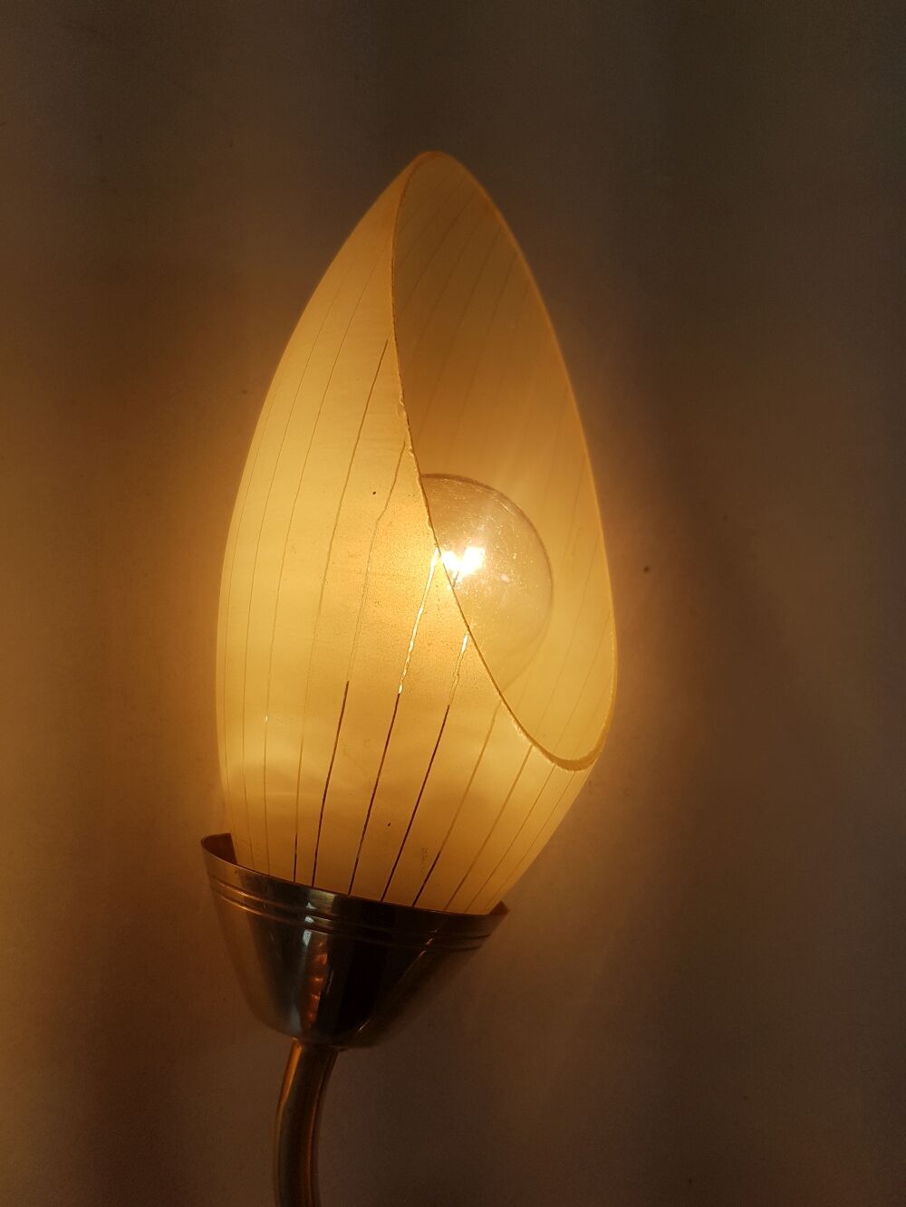 Pair of 50-60s sconces