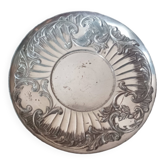 Gallia goldsmith plate in silver metal