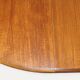 Scandinavian extendable dining table in teak - 1960s