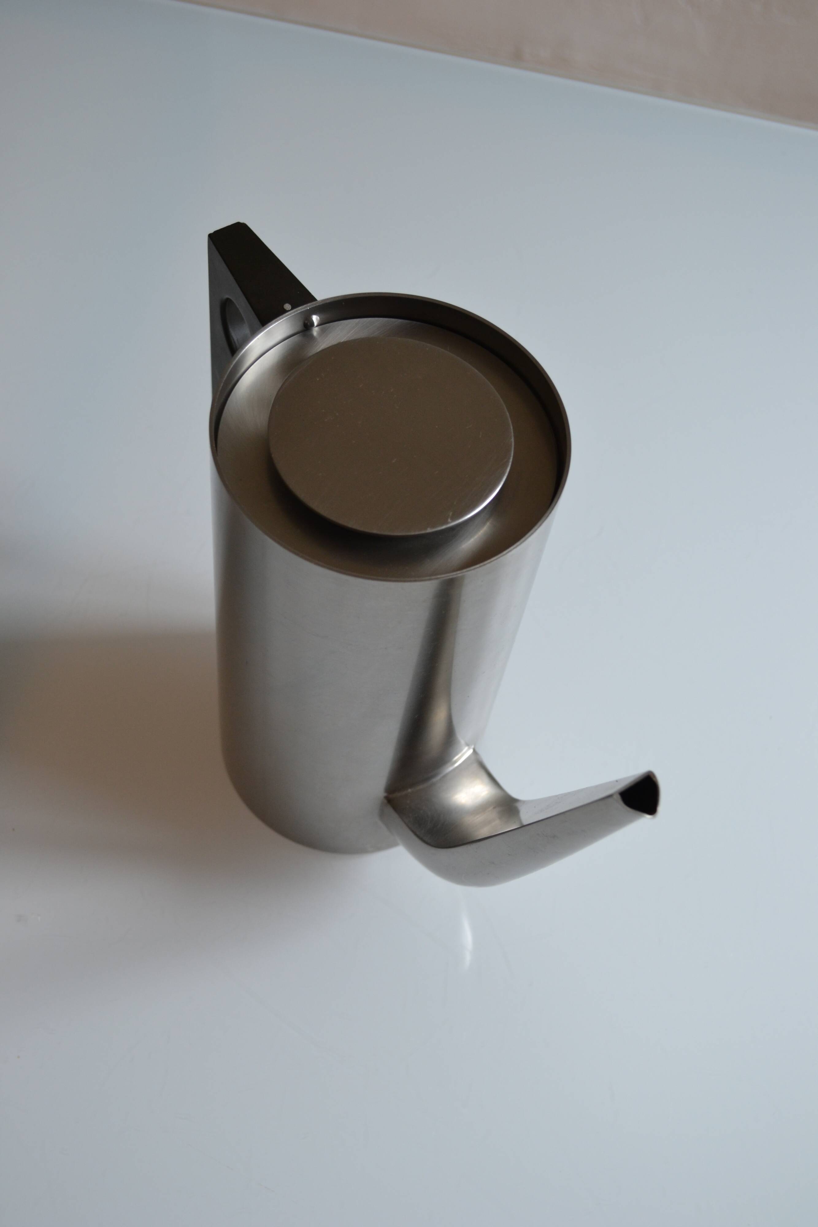 Cylinda coffee maker by Arne Jacobsen for Stelton in 1967 Scandinavian design