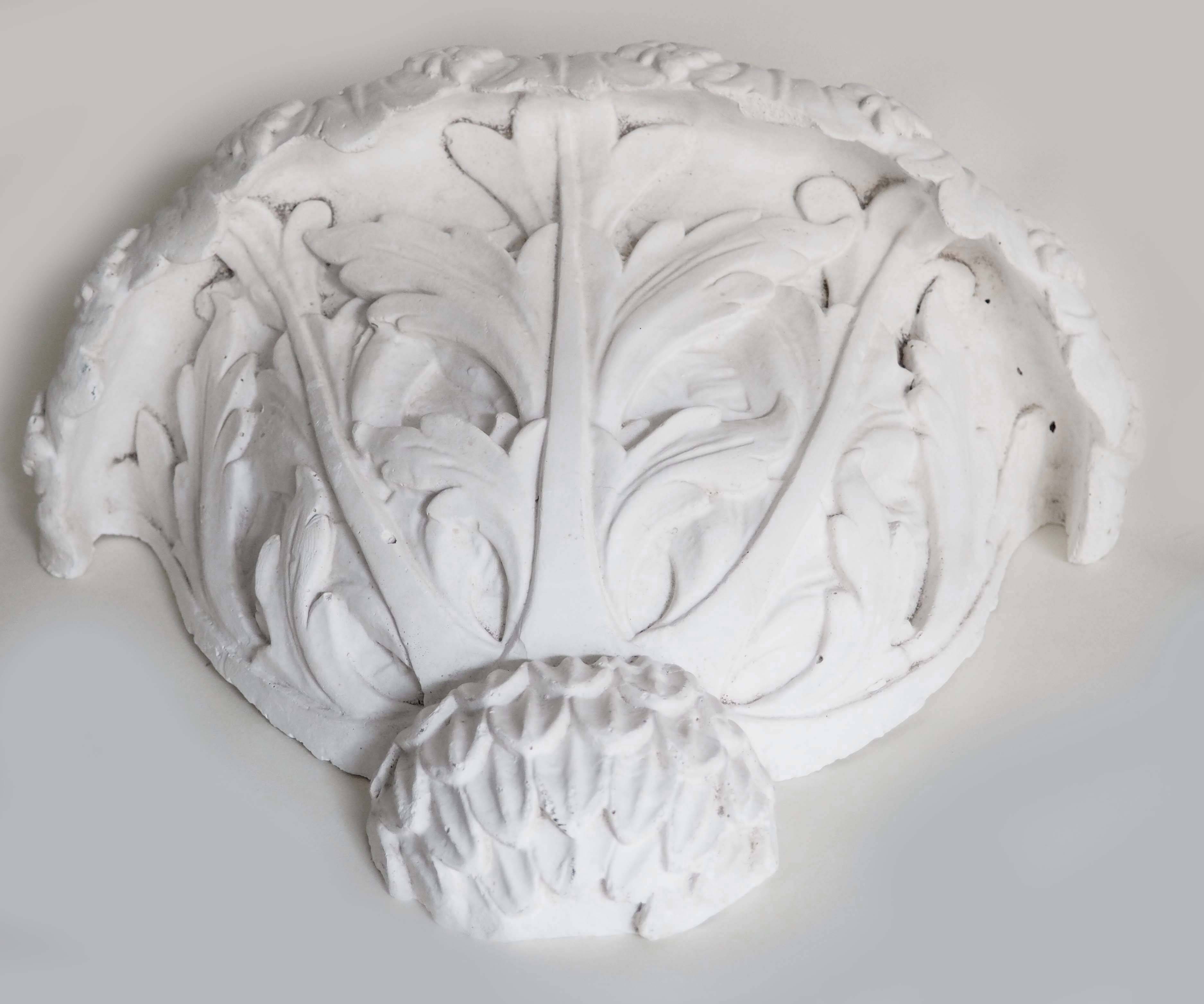 Large foliage wall plaster