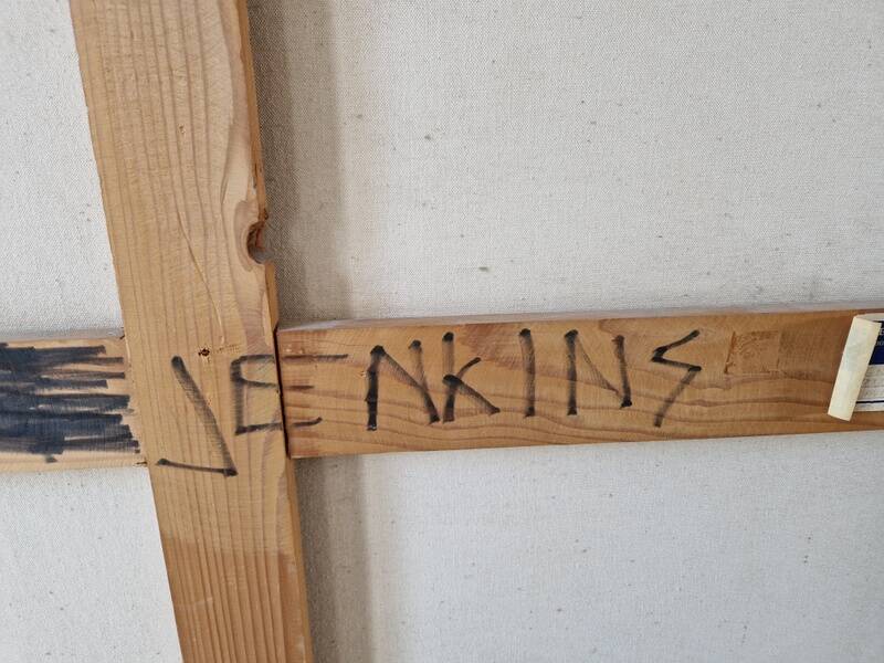 Paul Jenkins (1923-2012), American painter - Acrylic on canvas signed at the bottom - Phenomena Medusa