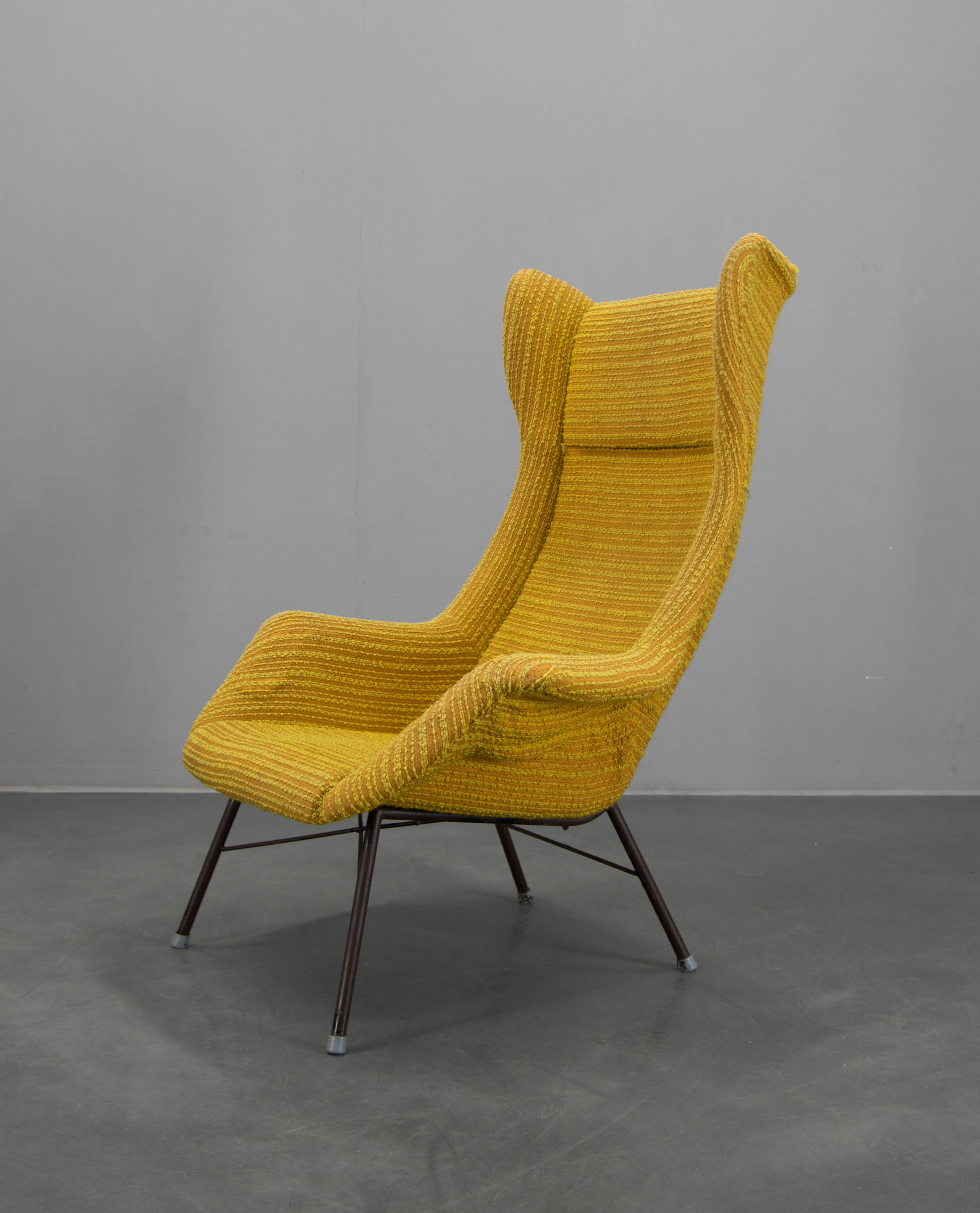 Fiberglass Armchair by Miroslav Navratil, Czechoslovakia, 1960s