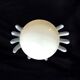 Vintage ceramic "hands" lamp - Wit Delfts - Made in Holland