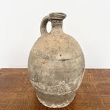 Antique raw terracotta jar