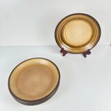 Set of 5 semi-deep plates Salins, 20th century