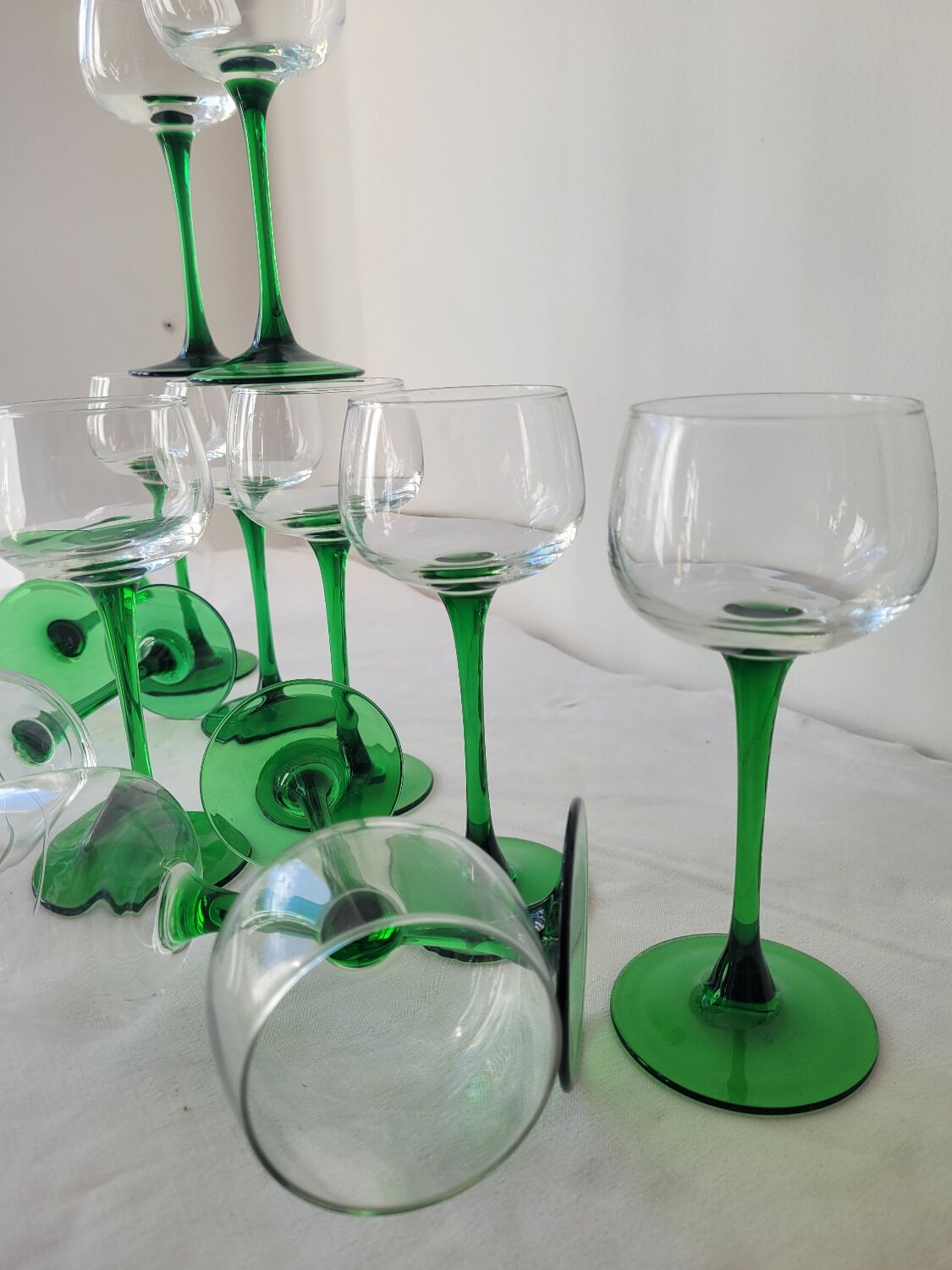 Set of 12 Luminarc Alsace wine glasses