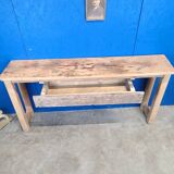 Old workbench, bar counter, high table, console