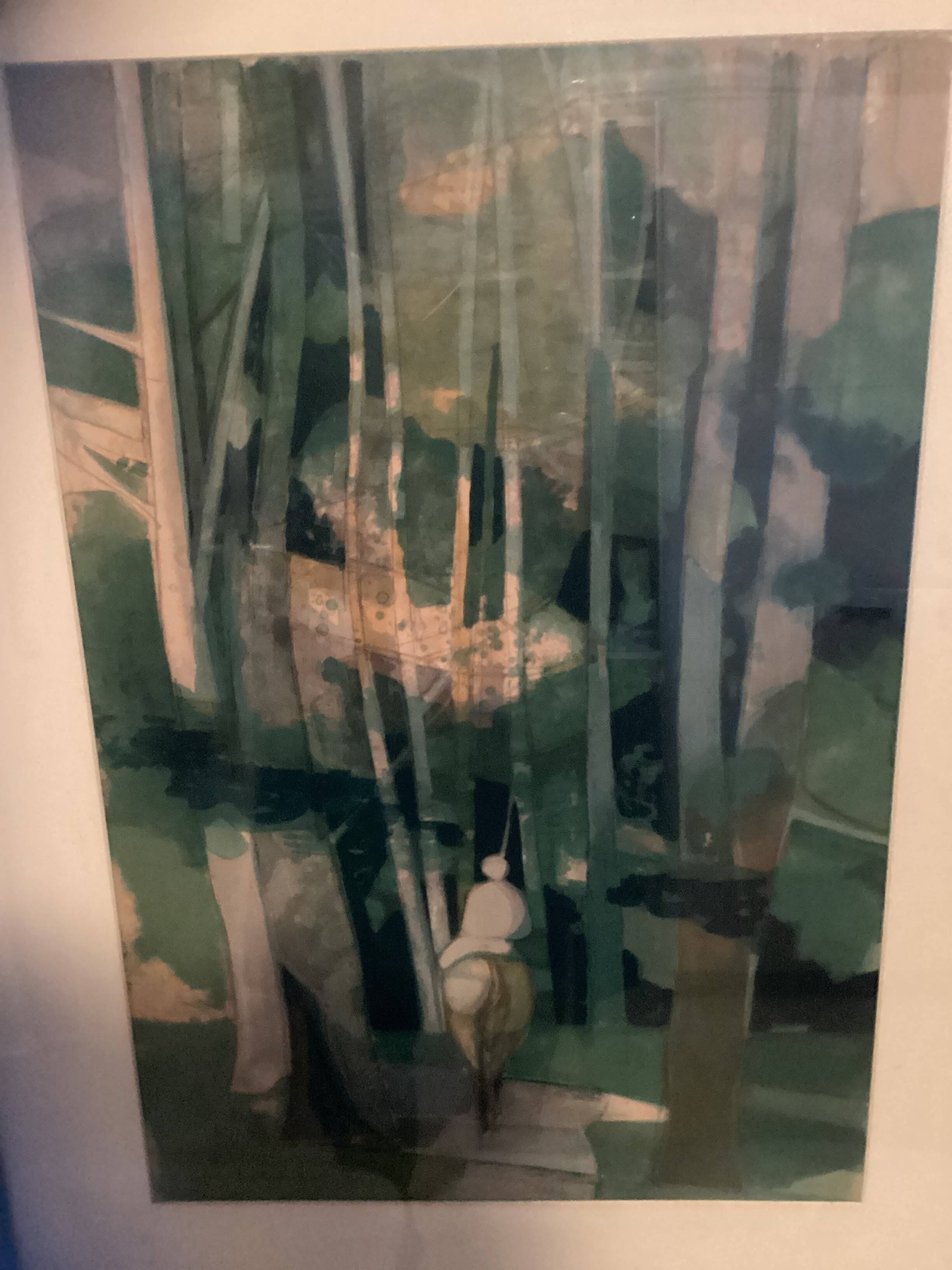 Lithographie Camille Hilaire