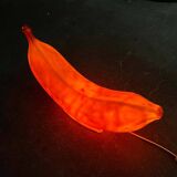 Postmodern banana floor lamp by Heico, 1980s.