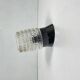 Small minimalist oblique wall light from the 70s 80s old light fixture LAMP-7139