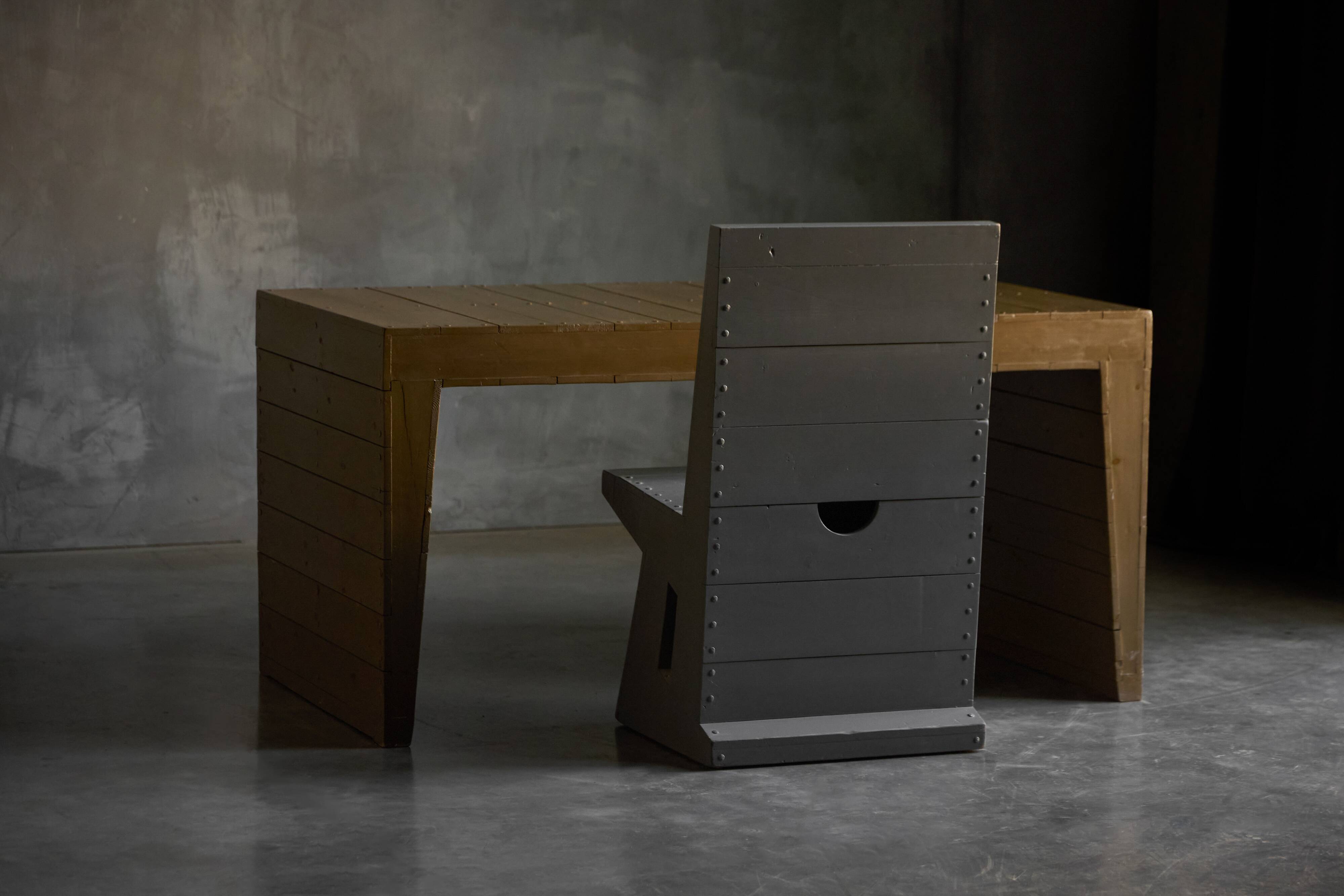 Writing table by Nico van der Laan, Netherlands, 1960s
