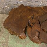 Vintage solid elm coffee table