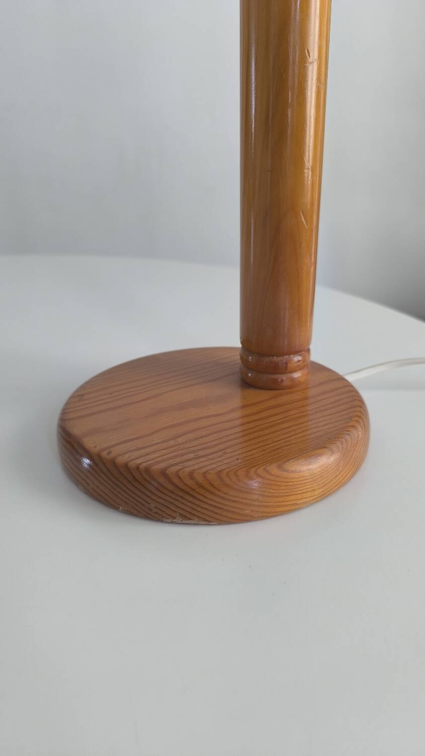 Lampe de Bureau Solbacken Vintage en Pin, 1970