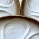 Vintage oyster plates from Salins France