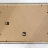 Old illustration Pierrot (puppet) framed