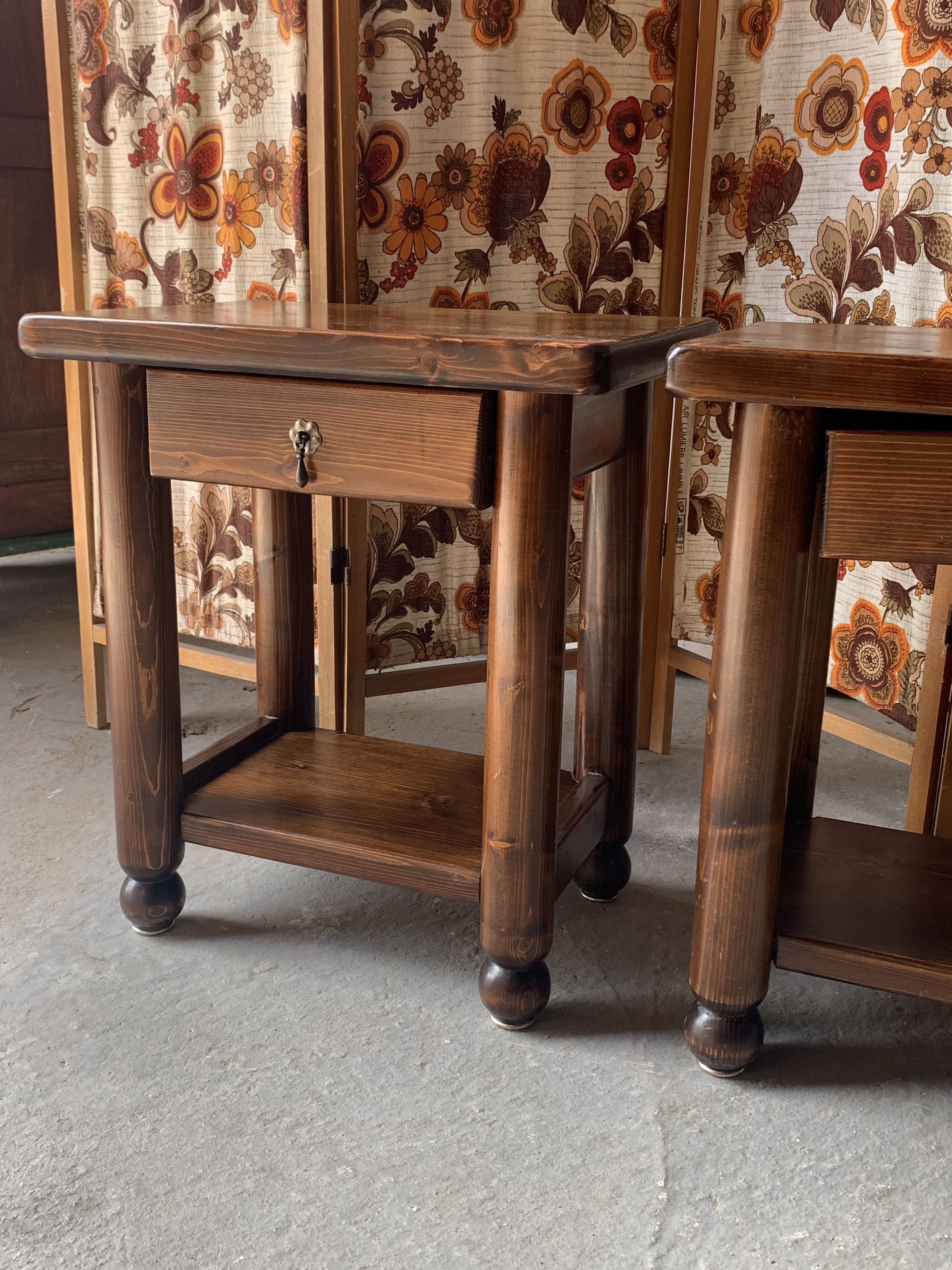 Pair of bedside tables