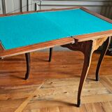 Game table in parquetry, Louis XV style
