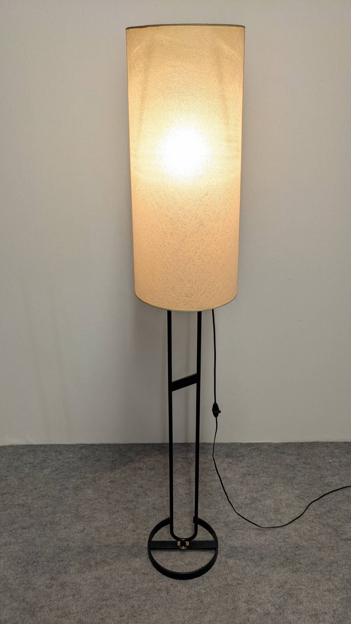 Modernist Totem Floor Lamp Maison Arlus, France circa 1950