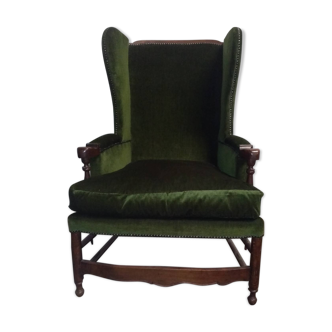 Armchair Shepherdess with Provencal ear radassier style louis XVI 18th century