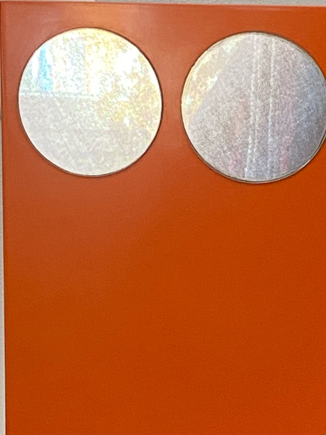 Miroir de type Space Age