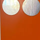 Miroir de type Space Age