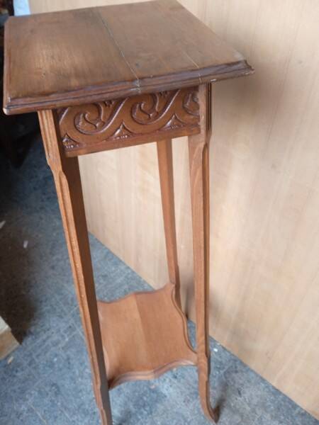 Art Deco wooden plant stand 1940