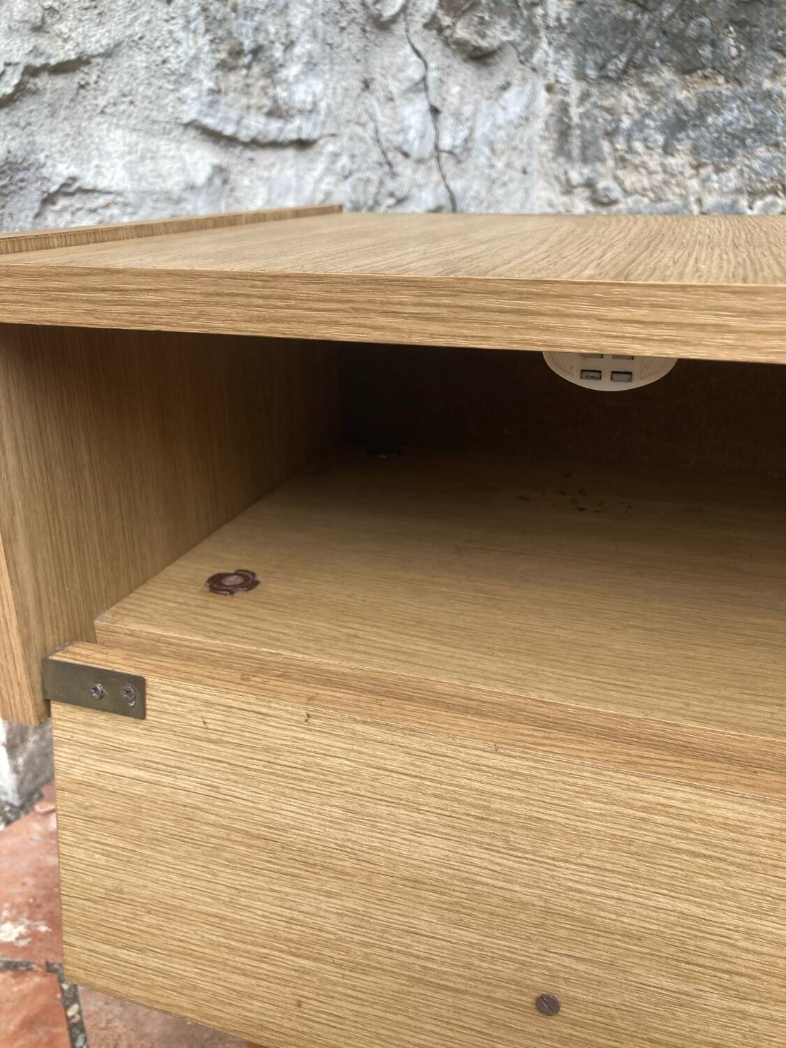 Pair of vintage bedside tables