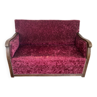 Art Deco sofa bed
