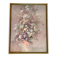 Cadre bouquet fleurs vintage