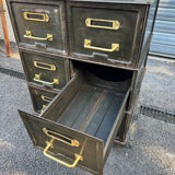 Meuble de bureau / atelier type Strafor ou Ronéo / Industriel