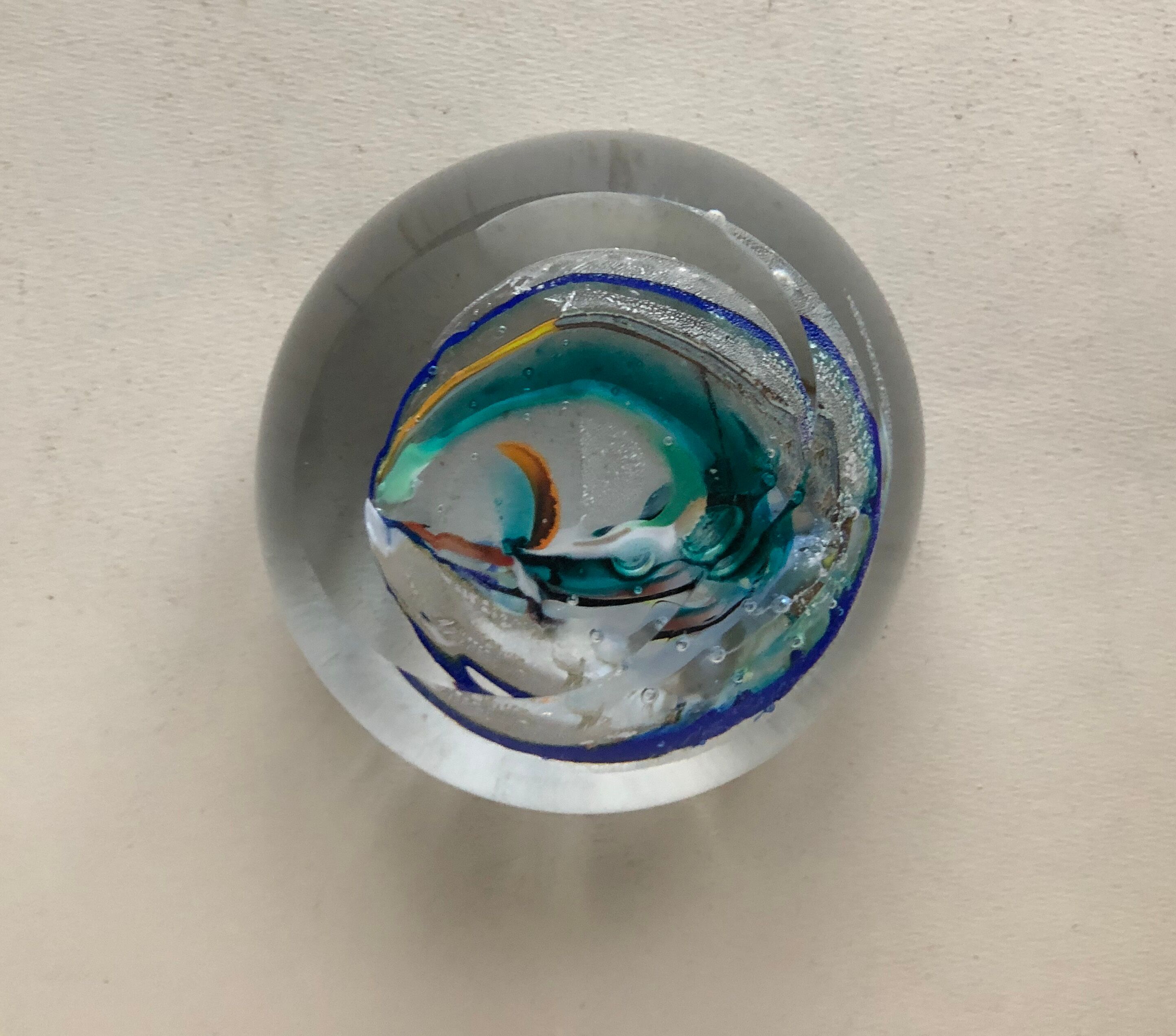 Paper press ball signed Zotto