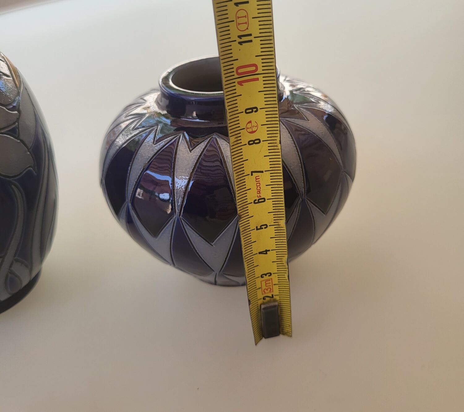Lot de 2 vases alsaciens