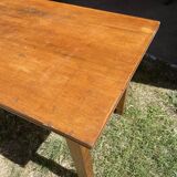 Vintage wooden dining table