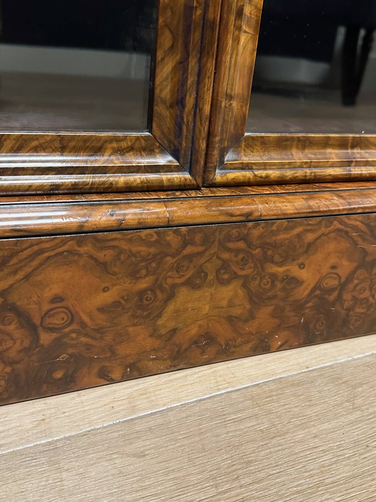 Small antique bookcase