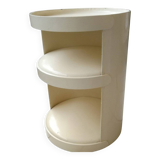 Vintage cardboard bedside table designed by Jean-Louis Avril from the 60s