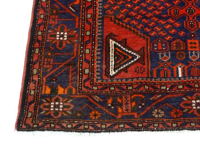 Persian carpet Hamadan 207x130 cm