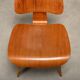 Charles and Ray Eames Early DCW Walnut Plywood Dining Chairs Herman Miller