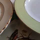 Vintage mismatched plates