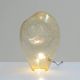 Large Murano glass free-form table lamp from La Murrina, Italy 70s.