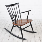 Chaise à bascule par Roland Rainer pour Hagafors