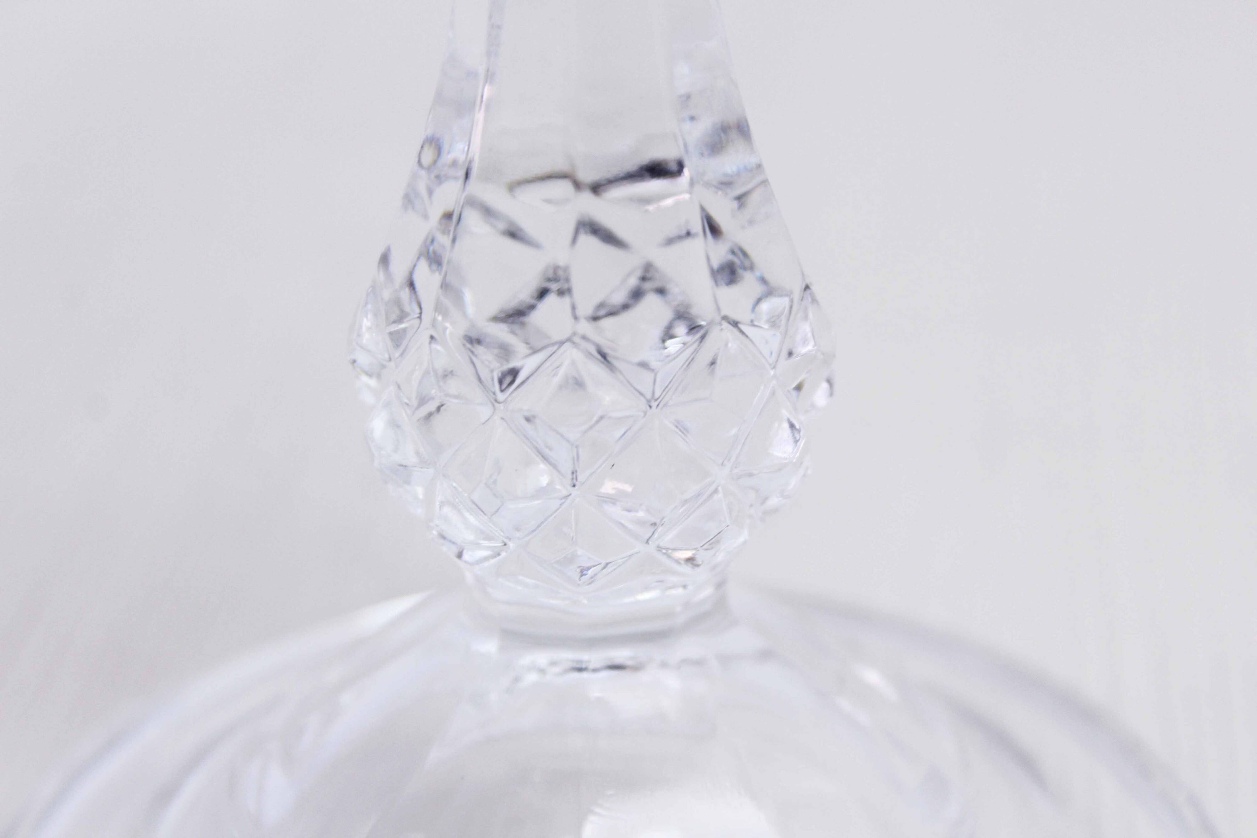 Crystal candle holder