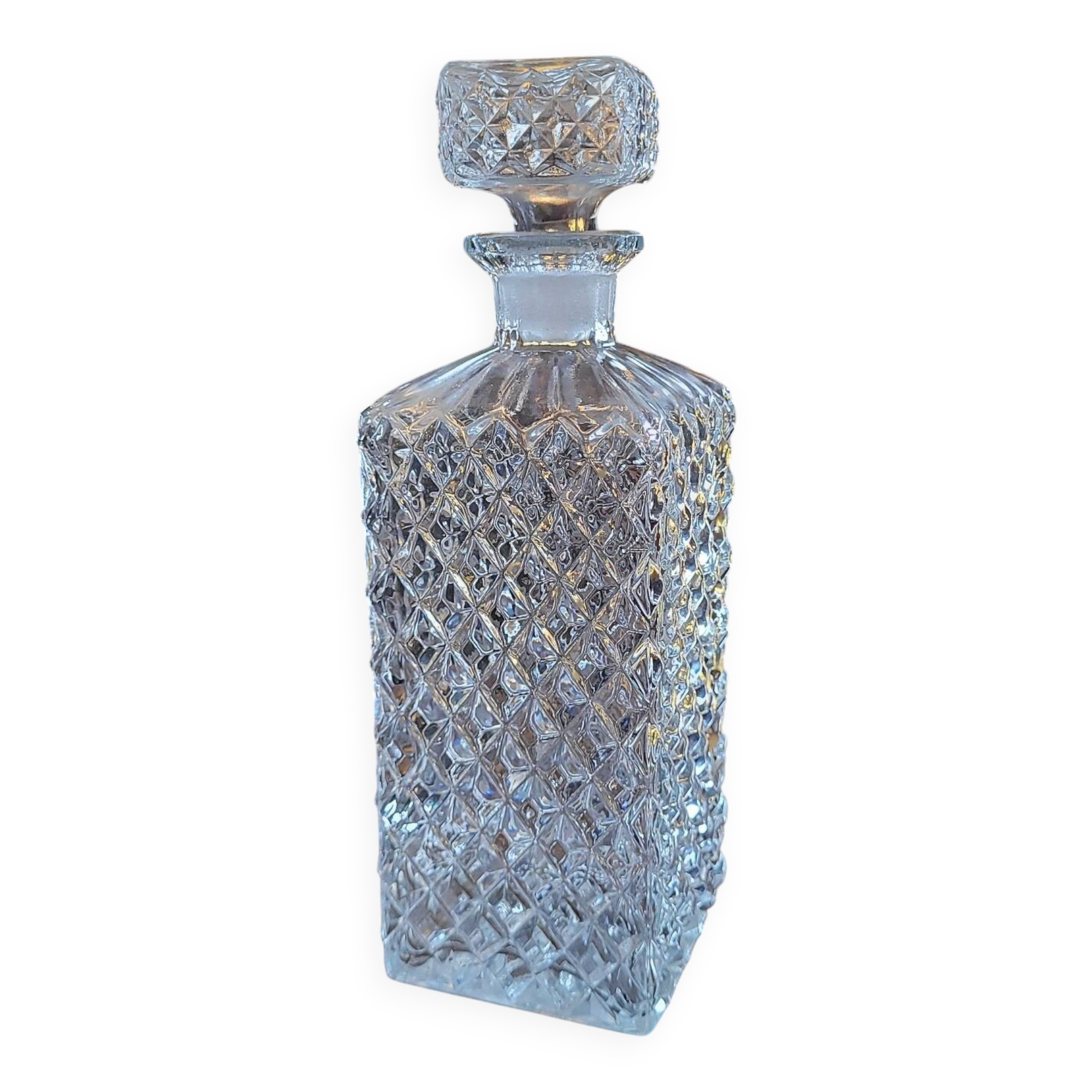 Cut glass carafe – 1950s