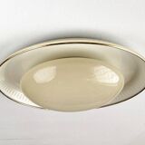 Metal and glass ceiling light in mid-century style, 1960s.