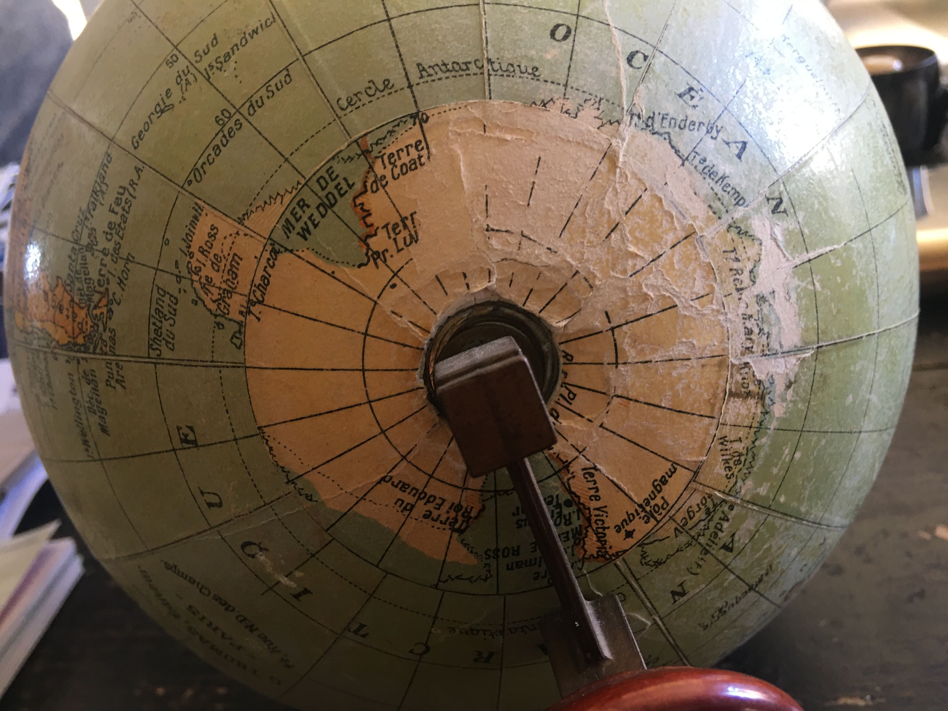 Ancient Globe Globe world map