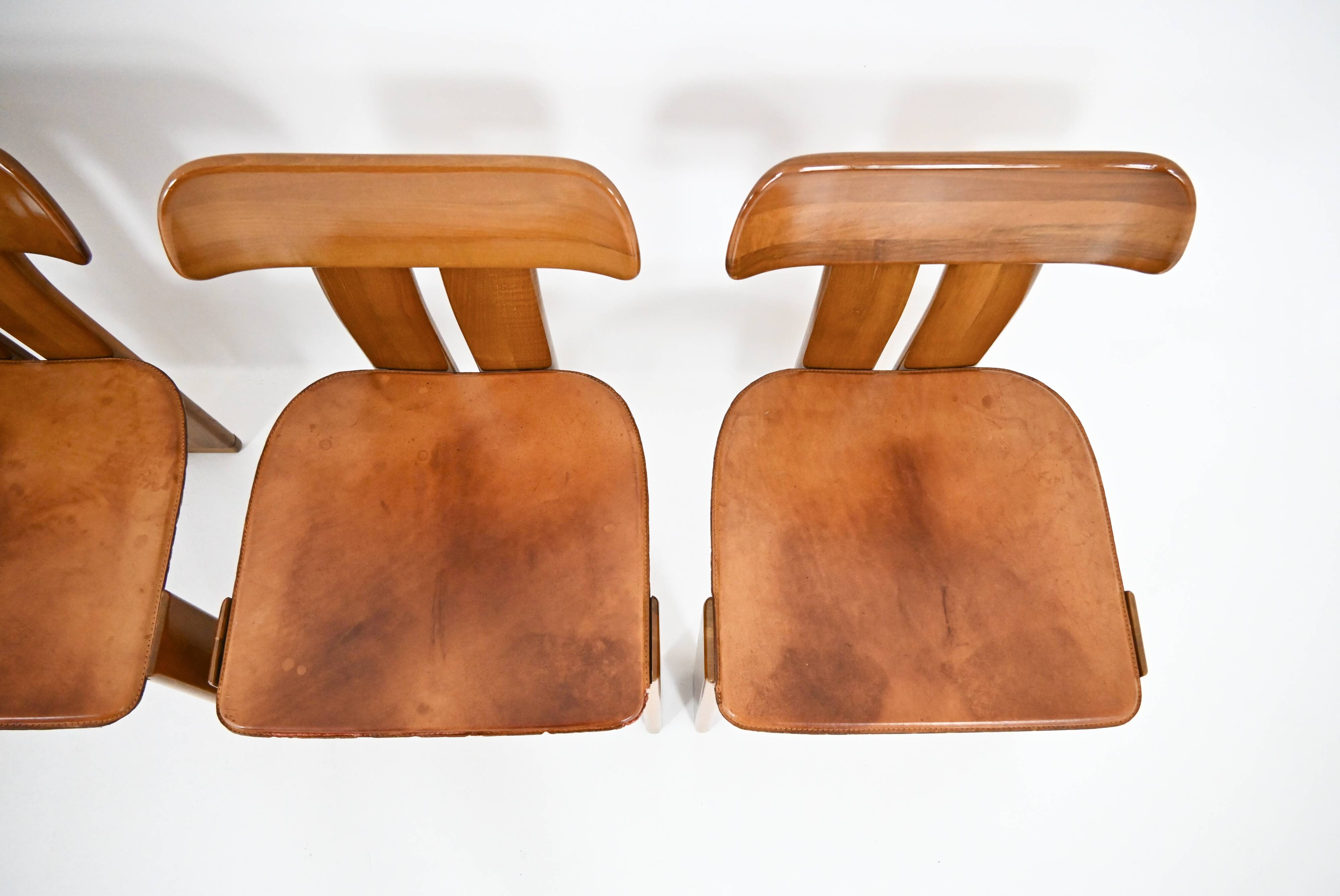 Sapporo dining room set by Mario Marenco for Mobilgirgi, 1970s