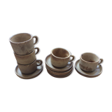 Cups in stoneware vintage
