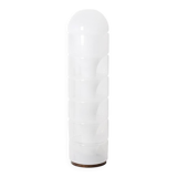 Carlo Nason. "Column" floor lamp in opalescent glass. 1970s/80s.